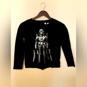 NWOT GAP Girls Star Wars long sleeve T sz M